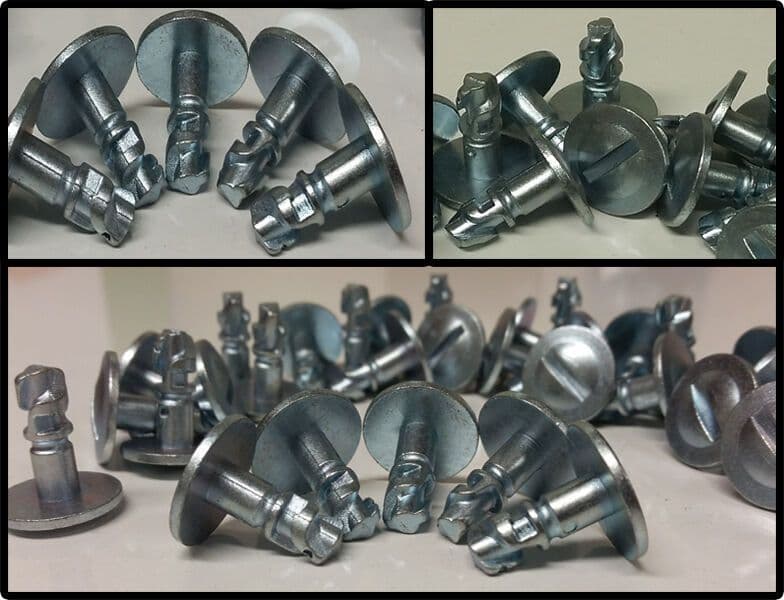 2x Screws for VW Metal Under Engine Cover Undertray Fitting Set 8D0805121