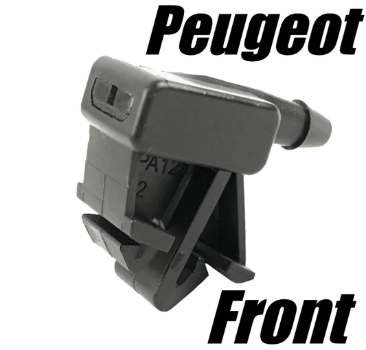 2X Windscreen Washer Jet for Peugeot Partner Tepee Front Nozzle Spray