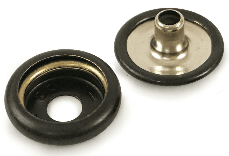 50x Genuine Dot Fastener Press Snap Socket & Cap Fitting Boat Cover Canopy Black