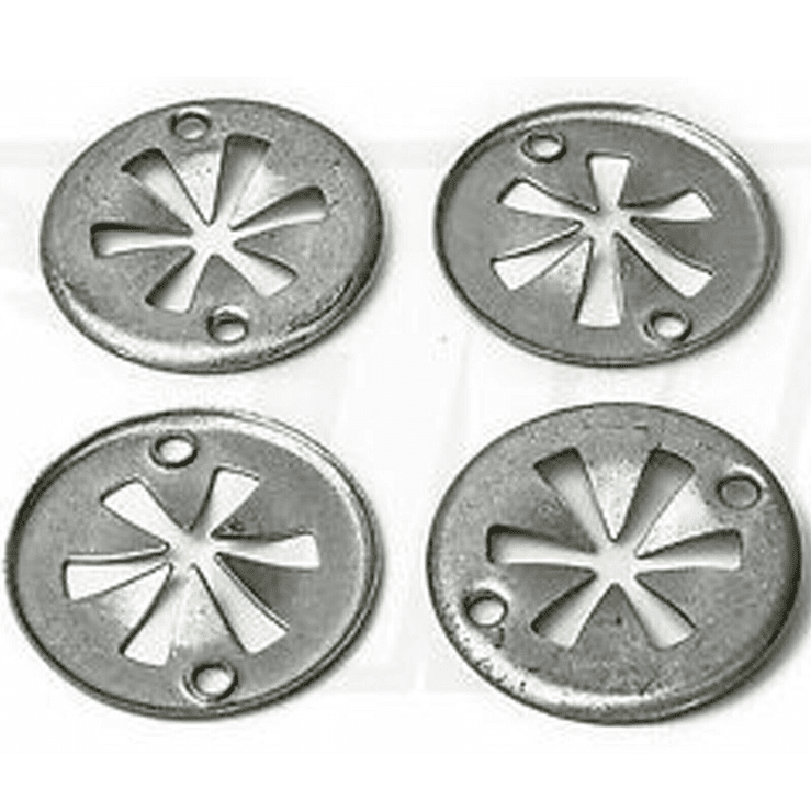 50x Locking Star Washers for Volkswagen Metal VW Underbody Heat Shield Fasteners