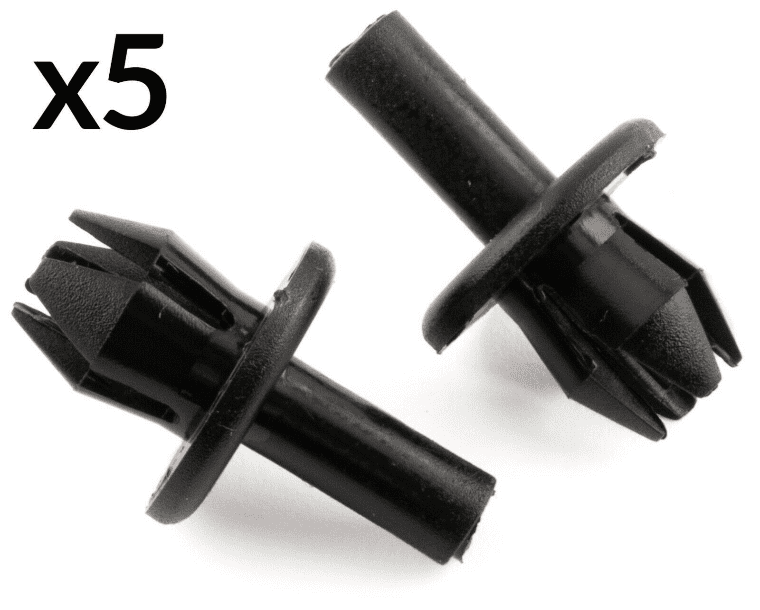 5x Clips For Vauxhall Astra Front Wheel Arch Wing Lining Splashguard