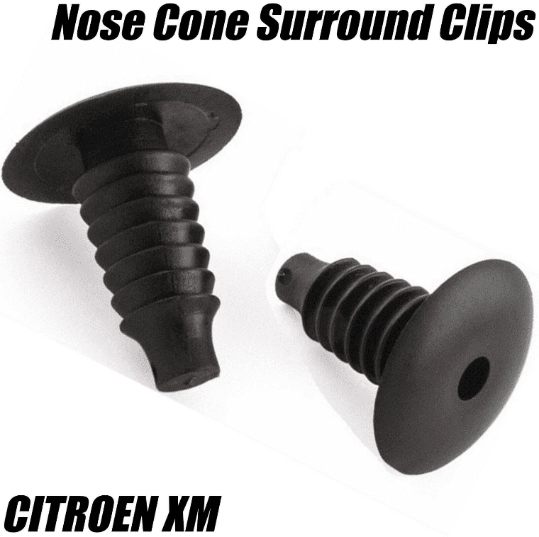 5x Front Nose Cone Headlight Surround Shield Clips For Citroen Xm