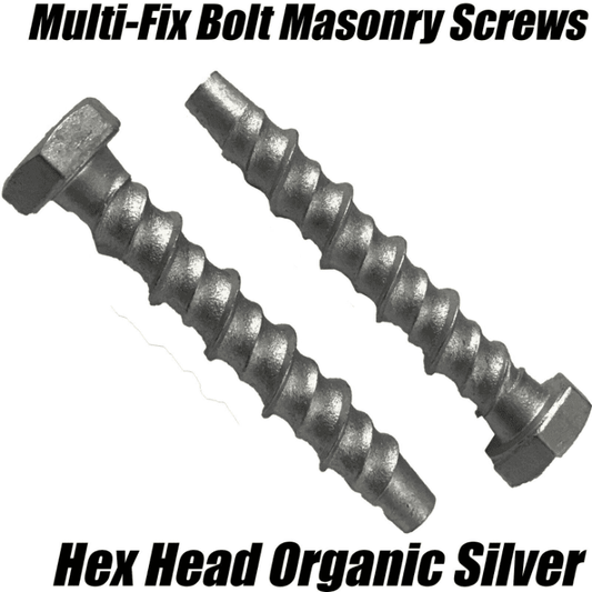 8X60mm Timco Masonry Multi-Fix Bolt Screw Anchor Fixing