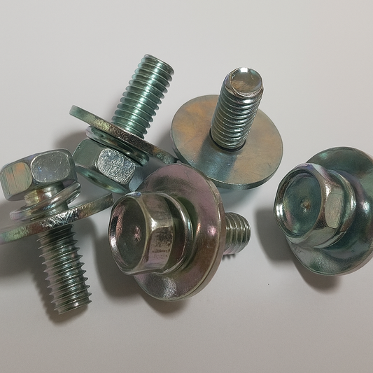 20x Metal Hex Bolt With Captive Washer M6X16mm & O Ring for Honda/General