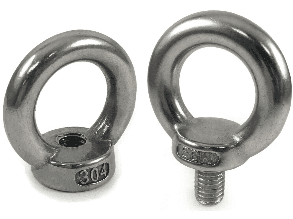 A2 Stainless Steel Lifting Eye Nuts/Bolts M6 M8 M10 M12 M16 M20 M24 Female
