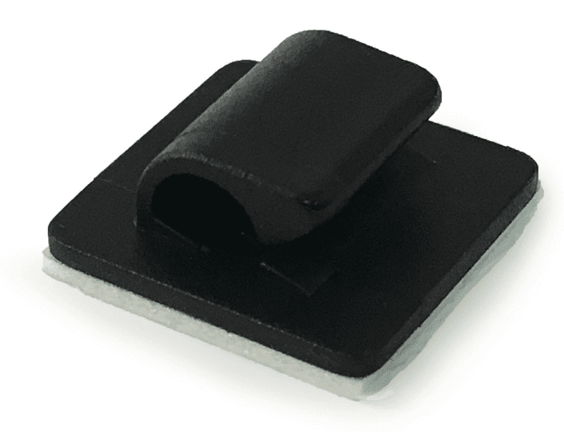 Adhesive Cable Tidy Clips Phone Usb Gps Dash Cam Sat Nav Aux Wire