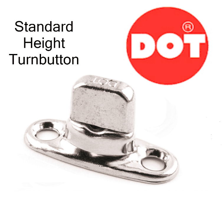 Dot Common Sense 6mm Turnbutton Eyelet Set Marine Fastener Bimini Canopy
