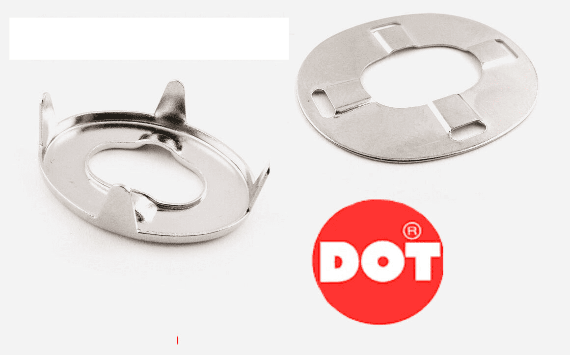 10X( Lock Common Sense Fastener, Boutons Tournants En MéTal Pour - Foto 9