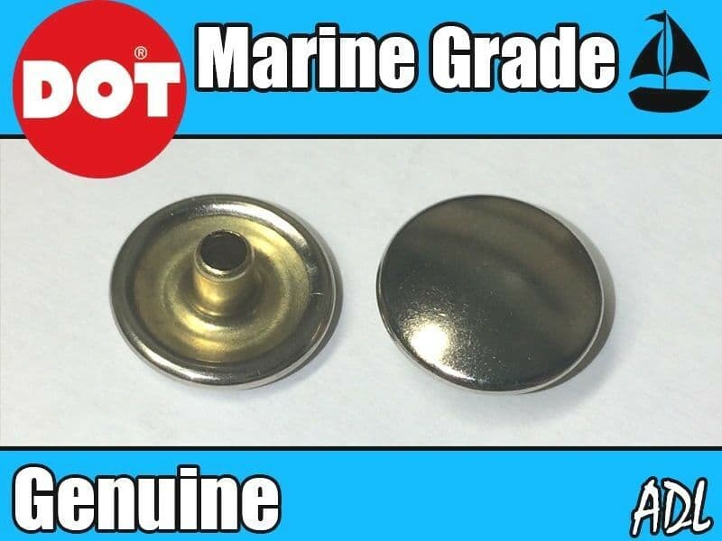 Genuine Dot Fastener Press Snap Socket & Cap Fitting Boat Awning Canopy Canvas