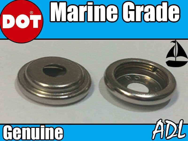 Genuine Dot Fastener Press Snap Socket & Cap Fitting Boat Awning Canopy Canvas