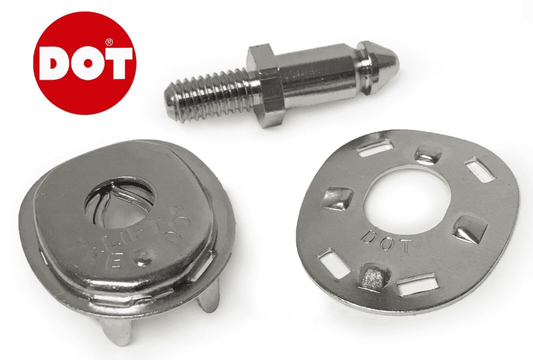 Genuine Dot M5 Double Height Stud Boat Threaded Base Canopy Cover Fastener Set