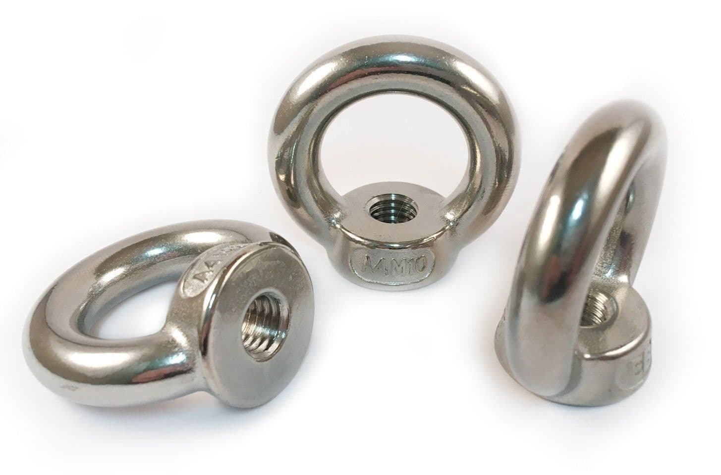 M10 A4 316 Marine Grade Stainless Steel M10 Lifting Eye Female Nuts Din 582 Type