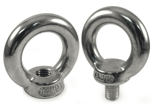 M12 A2 304 Stainless Steel Lifting Eye Nuts Bolts Din 580 582 Type Metric Coarse