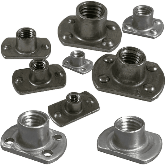 M4 M5 M6 M8 M10 Carbon Steel Tee 2 4 Spot Slab Based Welded Pips, Holes & Flat