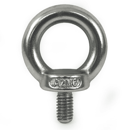 M6 A2 304 Stainless Steel M6 Lifting Eye Male Bolts Din 580 Type Metric Coarse