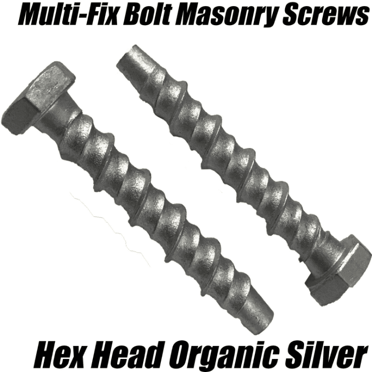 M6X75mm Timco Masonry Multi Fix Bolt Screw Anchor Hex Head Fixing Thunder Bolt