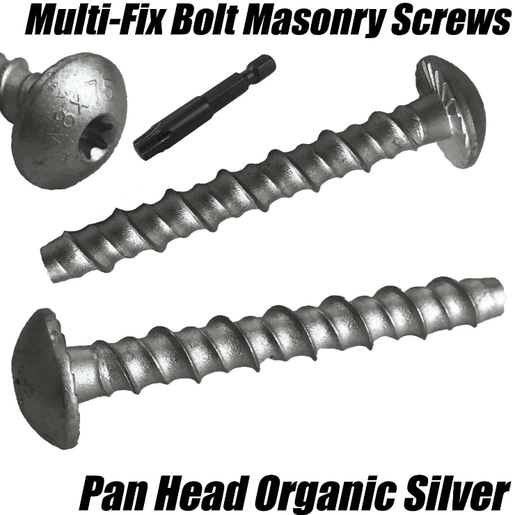M8 M10 Timco Masonry Multi Fix Pan Head Bolt Screw Anchor Fixing Thunderbolt