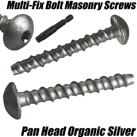 M8 M10 Timco Masonry Multi Fix Pan Head Bolt Screw Anchor Fixing Thunderbolt