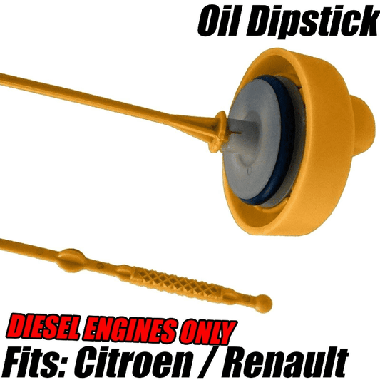 Oil Dipstick With Cap for Renault Clio Mk3 Grandtour Modus 1.5 Dci Diesel Only