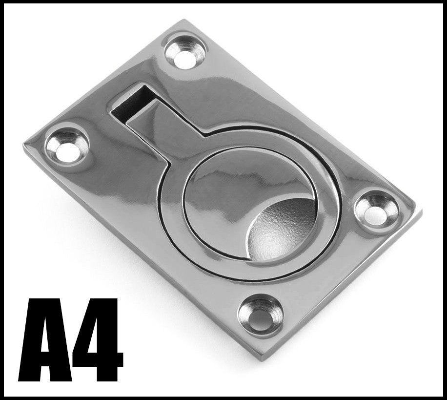 63mm Flush Lift Hatch Ring Handle from ADL Components