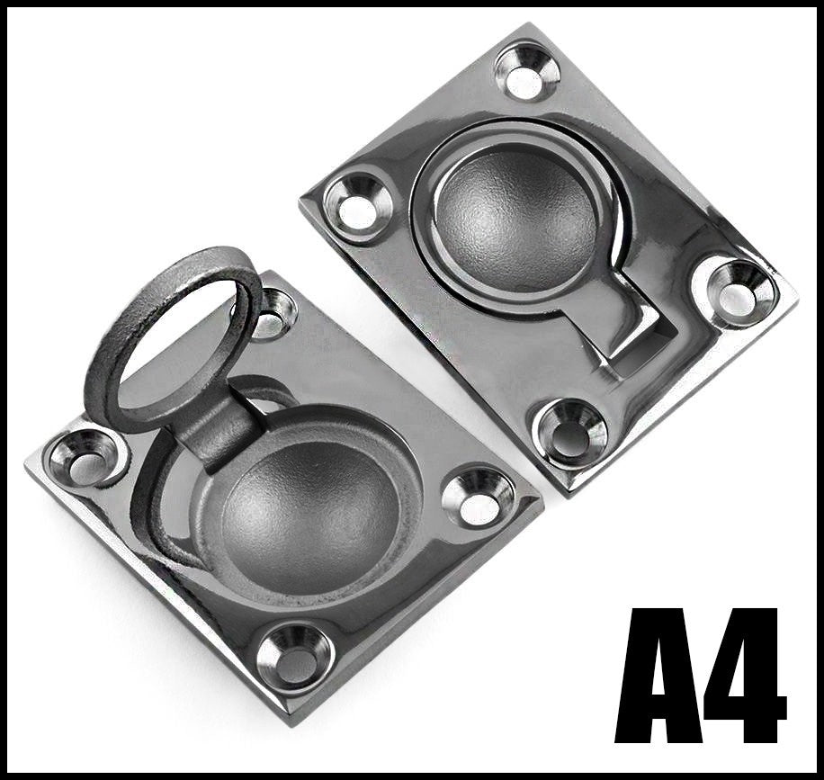 48mm Flush Lift Hatch Ring Handle from ADL Components