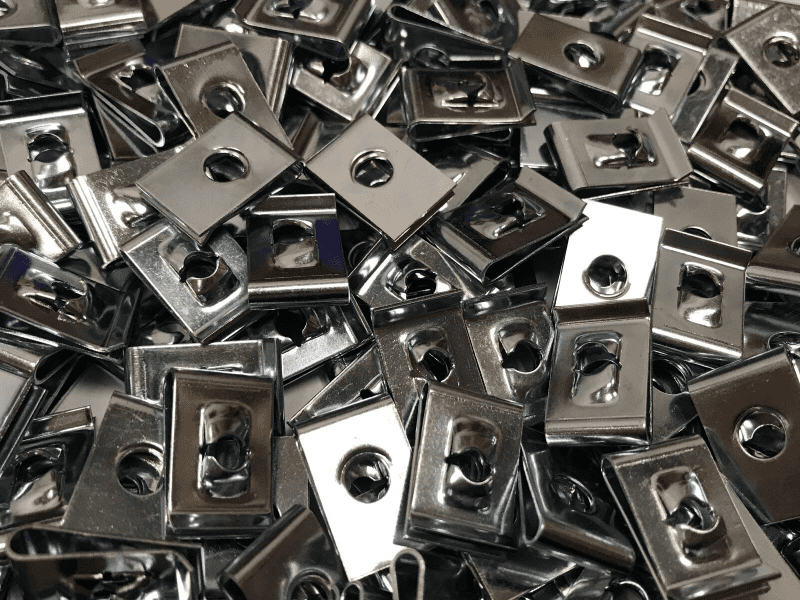 Speed Fasteners Screw Size 4,6,8,10,12,14 U Clips Spire Auto Captive Nut Clip
