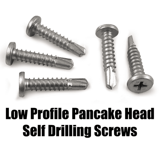 Timco 5.5x26mm Low Profile Pancake Head Self Drilling Metal Framing Screw