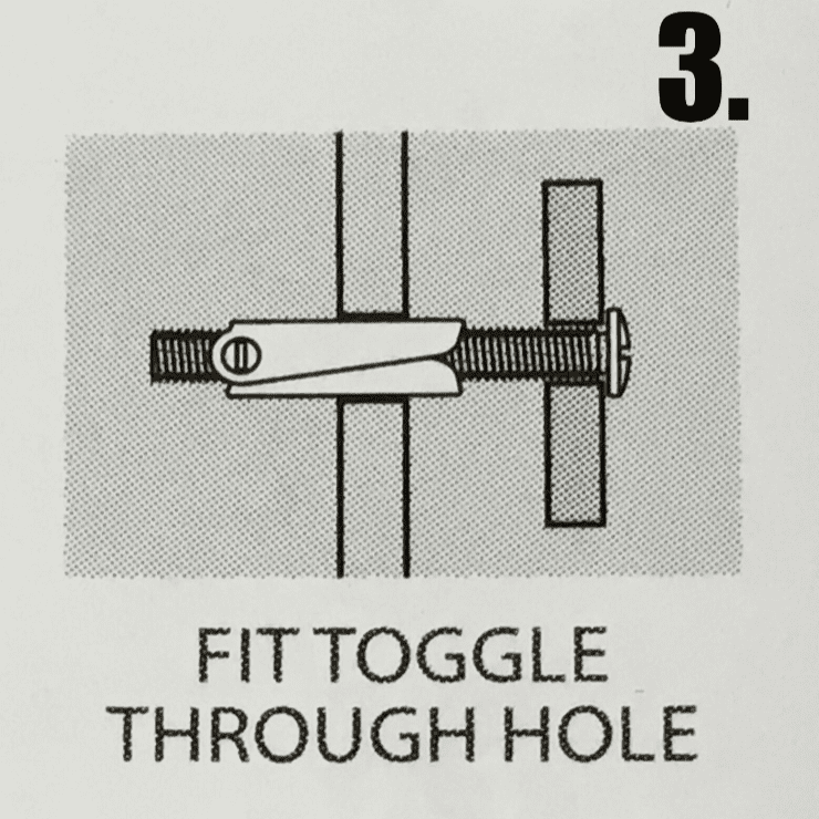 Timco Plasterboard Spring Toggle Wall Anchors & Bolts Hollow Cavity Screws M3 M5