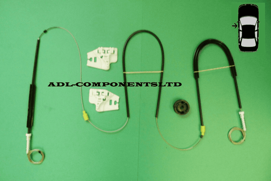 Window Regulator Kit for BMW 3 Series E46 Front Left '01-'05