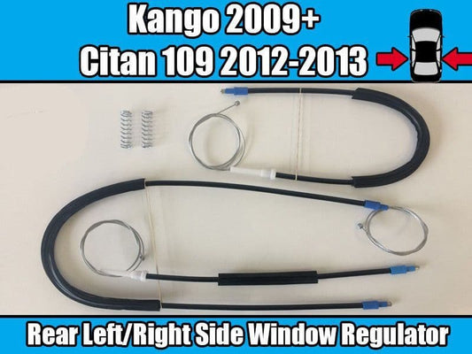 Window Regulator Kit for Mercedes Citan 109 & Renault Kangoo Rear Left & Right