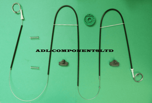 Window Regulator Kit for Seat Ibiza Coupe  Front Left-Right Door