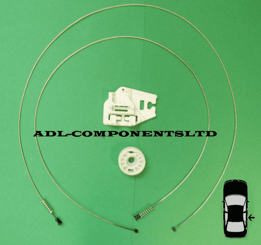 Window Regulator Repair Kit for BMW 3 Series E46 Rear Right Door 1998-2006