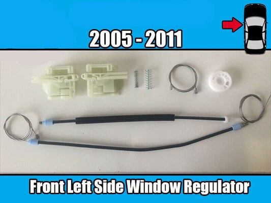 Window Regulator Repair Kit for BMW 3 Series E90 E91 Front Left Door 2005-2011