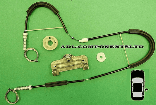 Window Regulator Repair Kit for BMW 5 Series E39  Rear Right Door 1997-2003