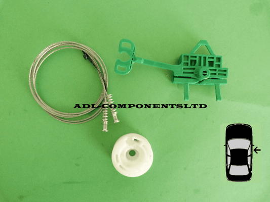 Window Regulator Repair Kit for Fiat Linea  Front Right Door 2007