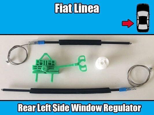 Window Regulator Repair Kit  for Fiat Linea Rear Left Door Manual