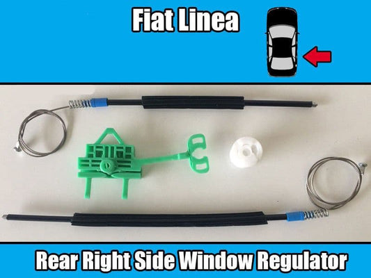 Window Regulator Repair Kit for Fiat Linea Rear Right Door Manual