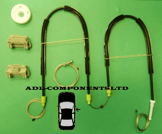 Window Regulator Repair Kit for Ford Focus  Front Right Door 2005-2016