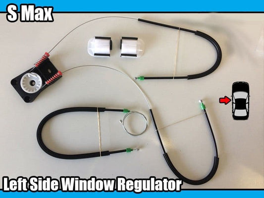 Window Regulator Repair Kit for Ford S Max 2012 5 Door Front Left Side  Winding