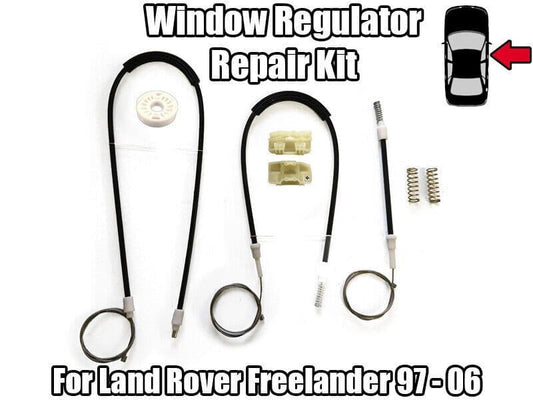 Window Regulator Repair Kit for Land Rover Freelander Front Right (Osf) 97-06