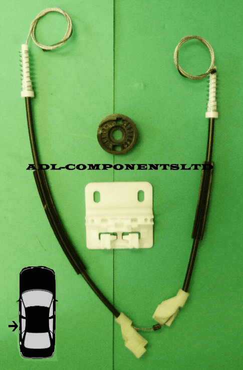 Window Regulator Repair Kit for Landrover Freelander  Rear Left Door 1997-2006