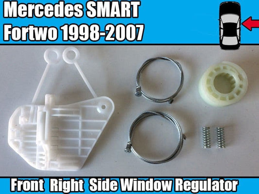 Window Regulator Repair Kit for Mercedes Benz Smart fortwo Front Right Electric