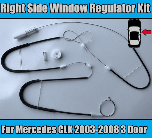 Window Regulator Repair Kit for Mercedes Clk A209/C209 2003-2008  Front Right
