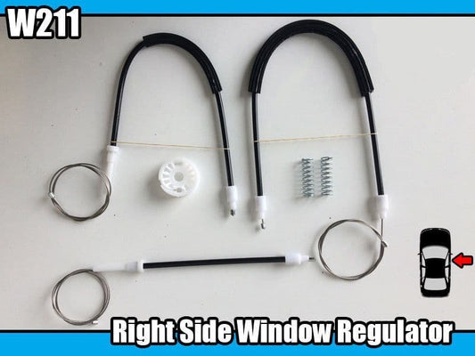 Window Regulator Repair Kit  for Mercedes E Class W211 Front Right Side