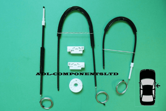 Window Regulator Repair Kit for Peugeot 307  Front Right 2001-2008
