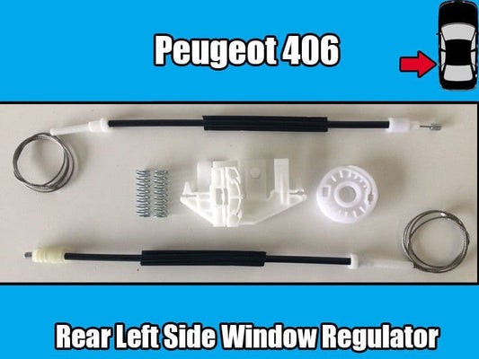Window Regulator Repair Kit for Peugeot 406  Rear Left Door