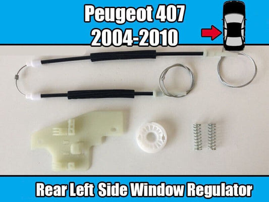 Window Regulator Repair Kit for Peugeot 407 2004-2010 Rear Left