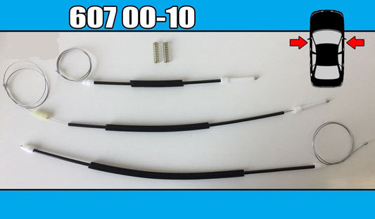 Window Regulator Repair Kit for Peugeot 607 Left Side Door And Right Side Kit