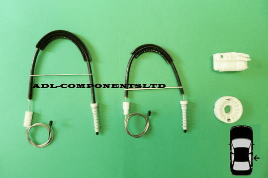 Window Regulator Repair Kit for Peugeot 607  Rear Right Door 2000-2010