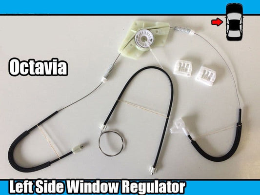 Window Regulator Repair Kit for Skoda Octavia Mk2 Type 1Z   Front Left Door